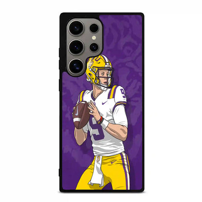 Joe Burrow Cartoon Samsung Galaxy S24 Ultra Case