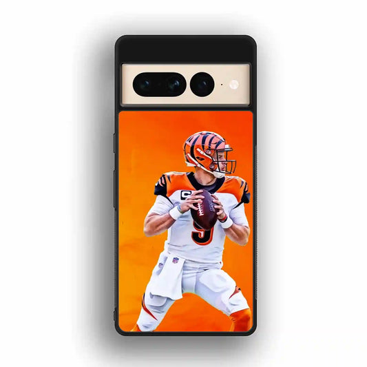 Joe Burrow Player American Google Pixel 7 Pro Case