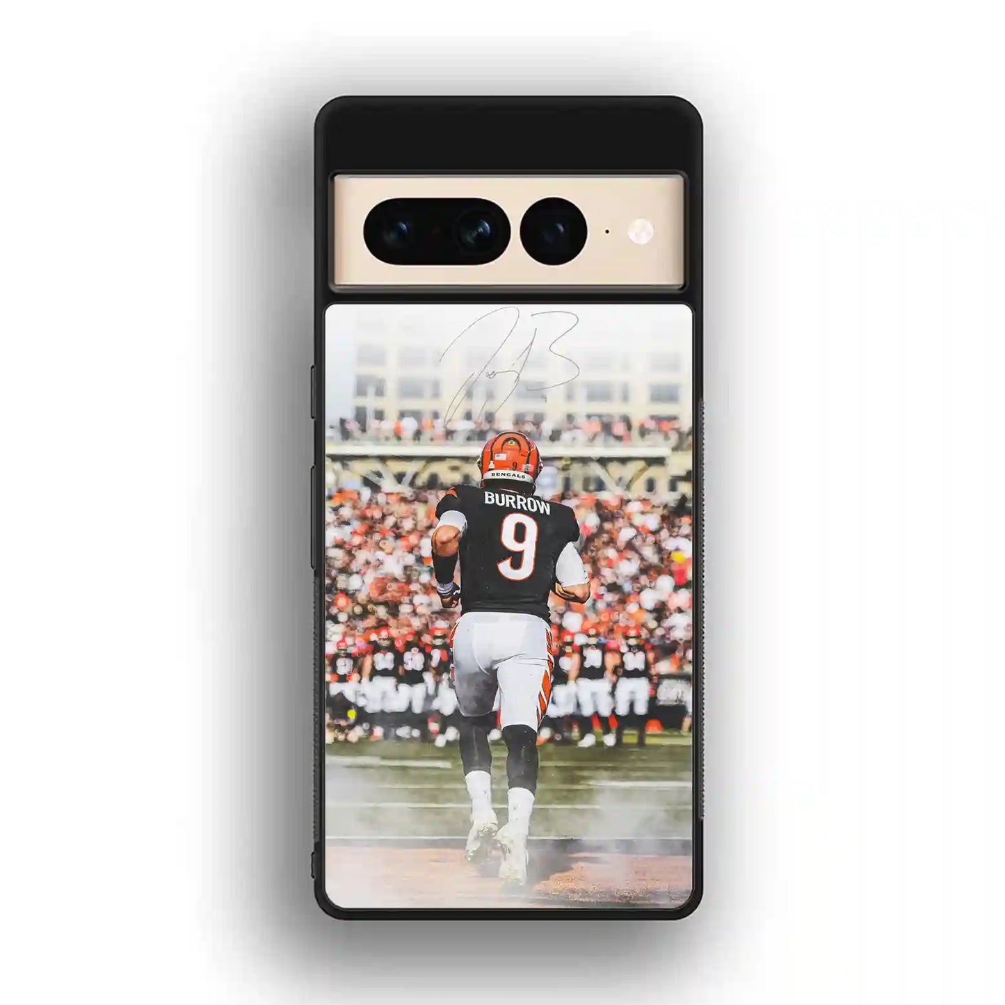 Joe Burrow Signature Bengals Google Pixel 7 Pro Case