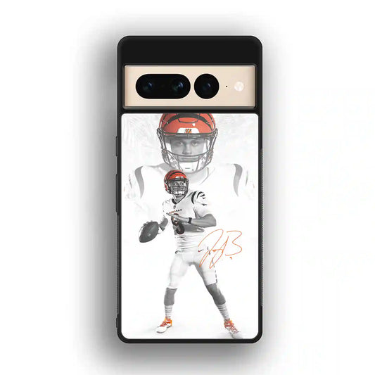 Joe Burrow Signature Google Pixel 7 Pro Case