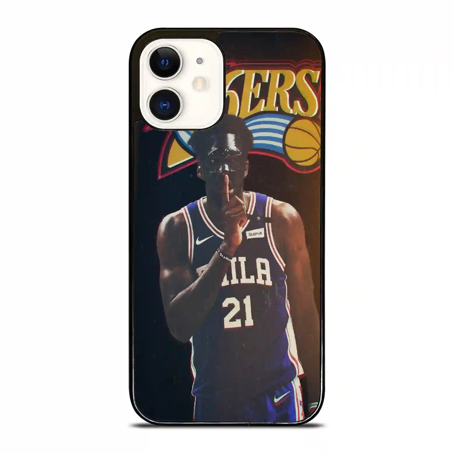 Joel Embiid Nba Sweetcuteers iPhone 12 Case