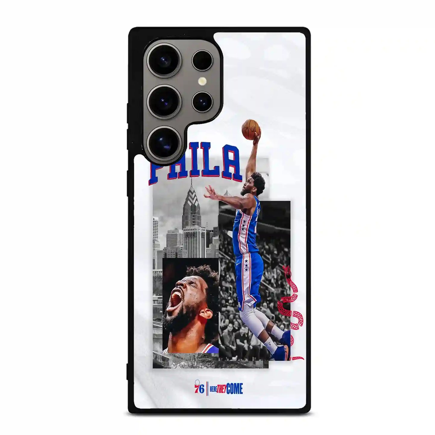 Joel Embiid Philadelphia Samsung Galaxy S24 Ultra Case