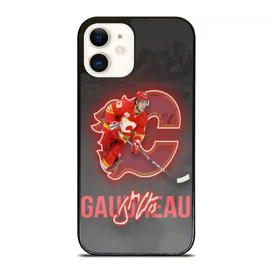 Johnny Gaudreau Ice Hockey iPhone 12 Case