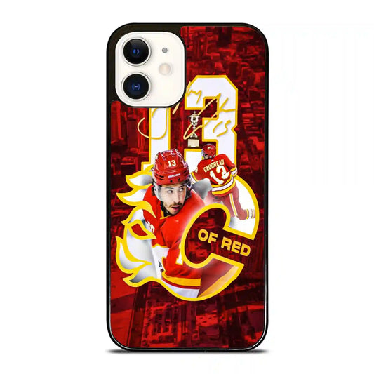 Johnny Gaudreau Off Red iPhone 12 Case