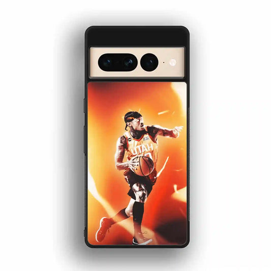 Jordan Clarkson Utah Google Pixel 7 Pro Case