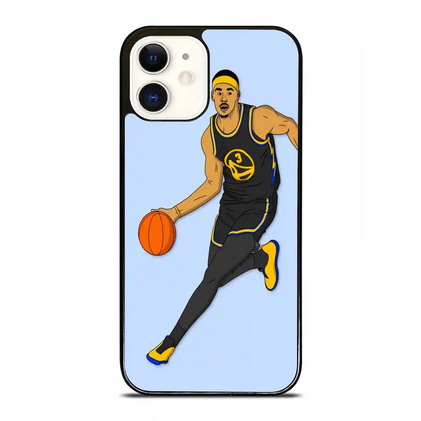 Jordan Poole Cartoon iPhone 12 Case