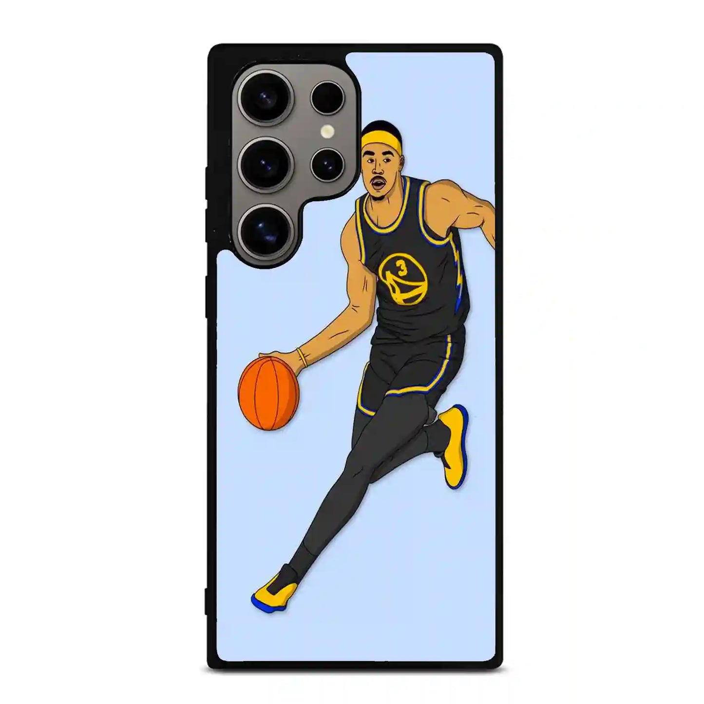 Jordan Poole Cartoon Samsung Galaxy S24 Ultra Case