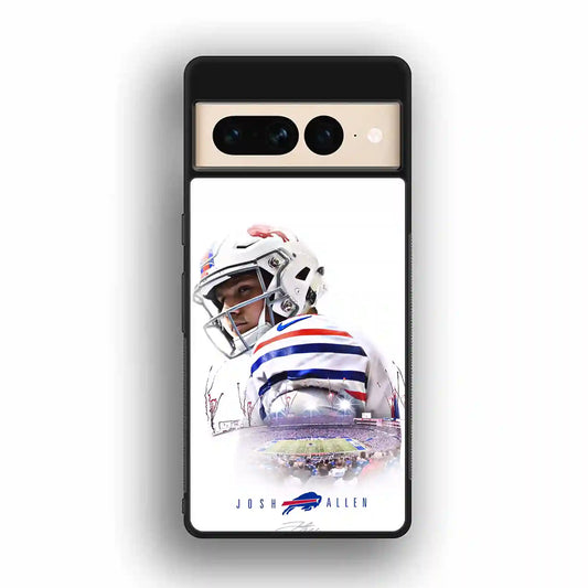 Josh Allen Buffalo Football Google Pixel 7 Pro Case