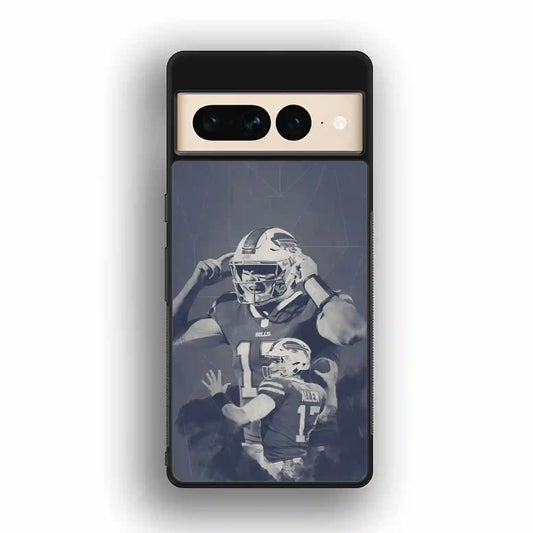 Josh Allen Dark Google Pixel 7 Pro Case