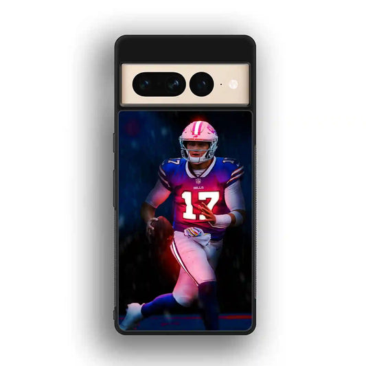 Josh Allen Vintage Google Pixel 7 Pro Case