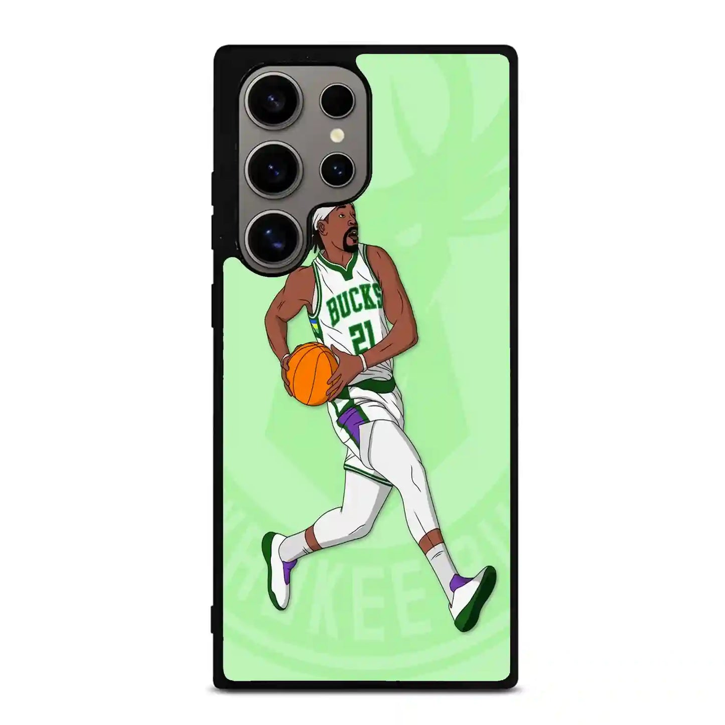 Jrue Holiday Cartoon Samsung Galaxy S24 Ultra Case