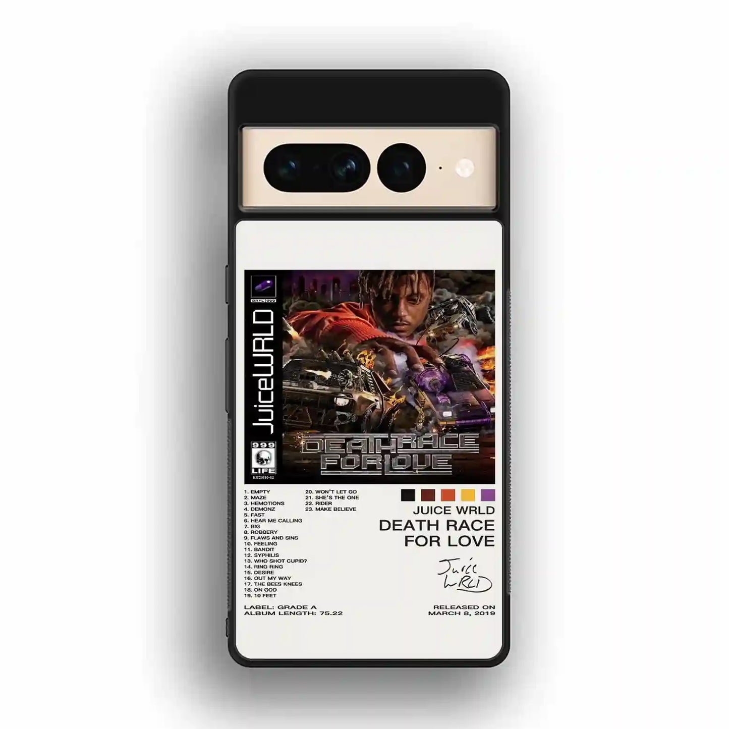 Juice Wrld Print Color Google Pixel 7 Pro Case