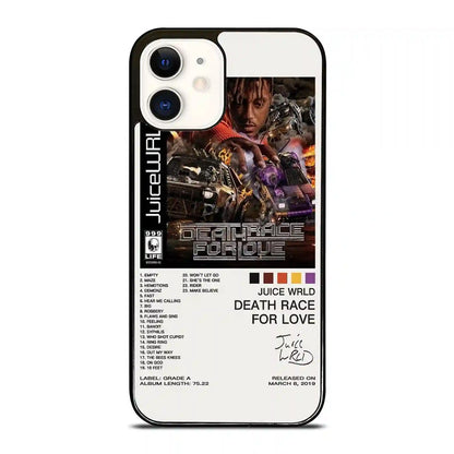 Juice Wrld Print Color iPhone 12 Case