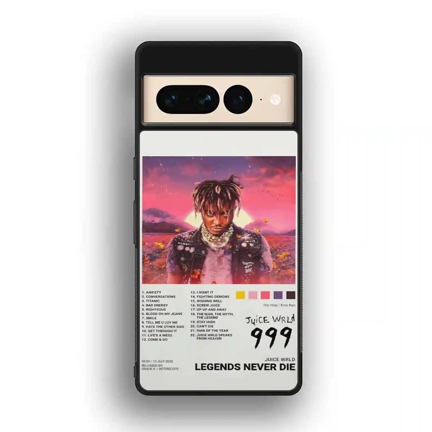 Juice Wrld Print Vintage Google Pixel 7 Pro Case