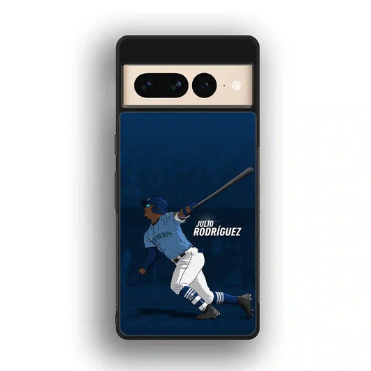 Julio Rodriguez Baseball Google Pixel 7 Pro Case