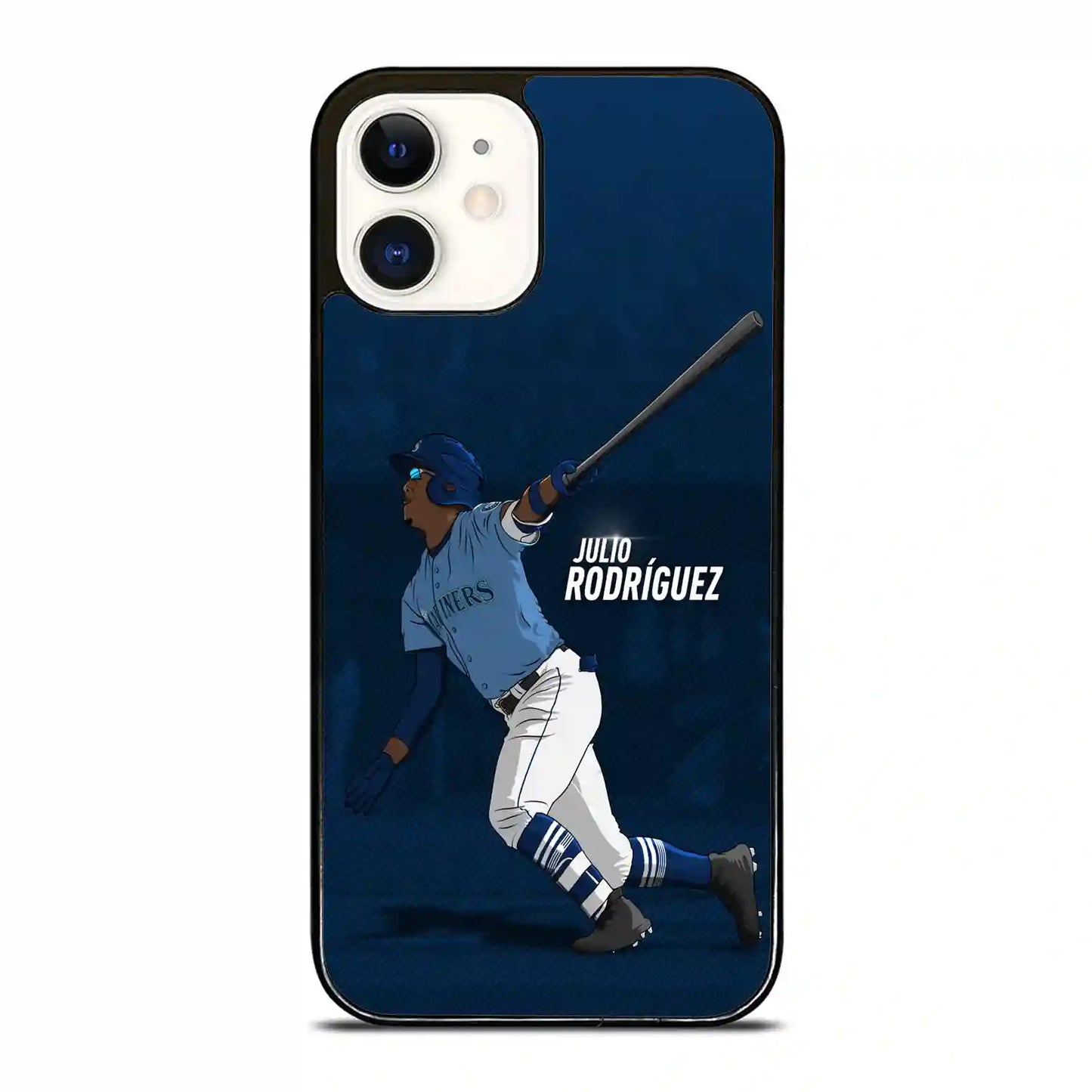 Julio Rodriguez Baseball iPhone 12 Case