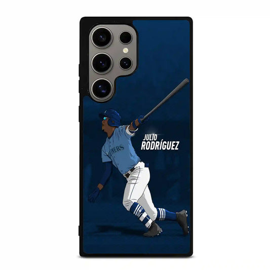 Julio Rodriguez Baseball Samsung Galaxy S24 Ultra Case