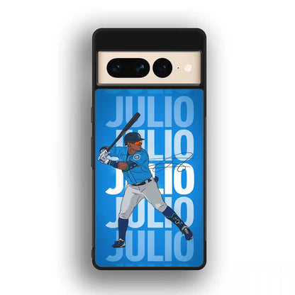 Julio Rodriguez Signature Google Pixel 7 Pro Case