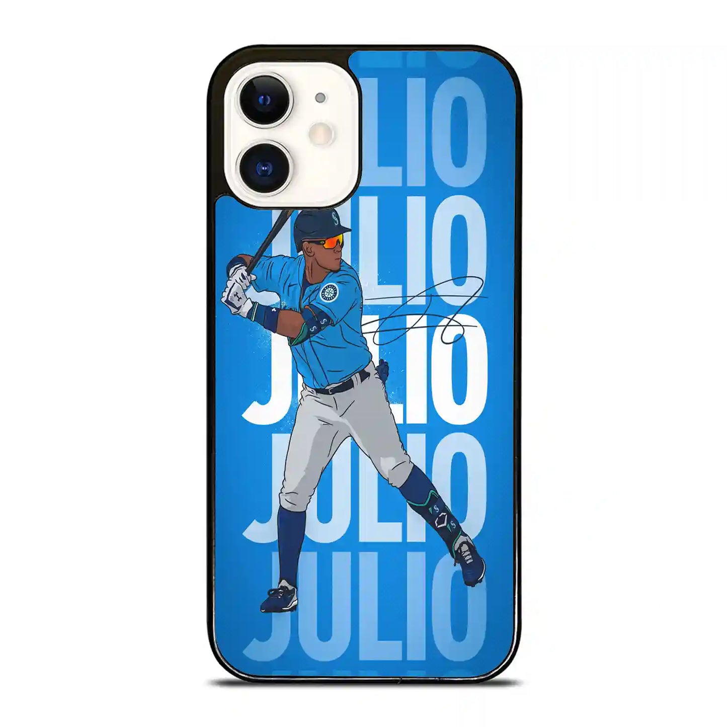 Julio Rodriguez Signature iPhone 12 Case