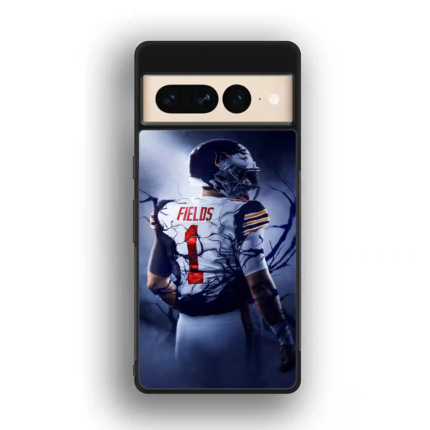 Justin Fields Dark Google Pixel 7 Pro Case