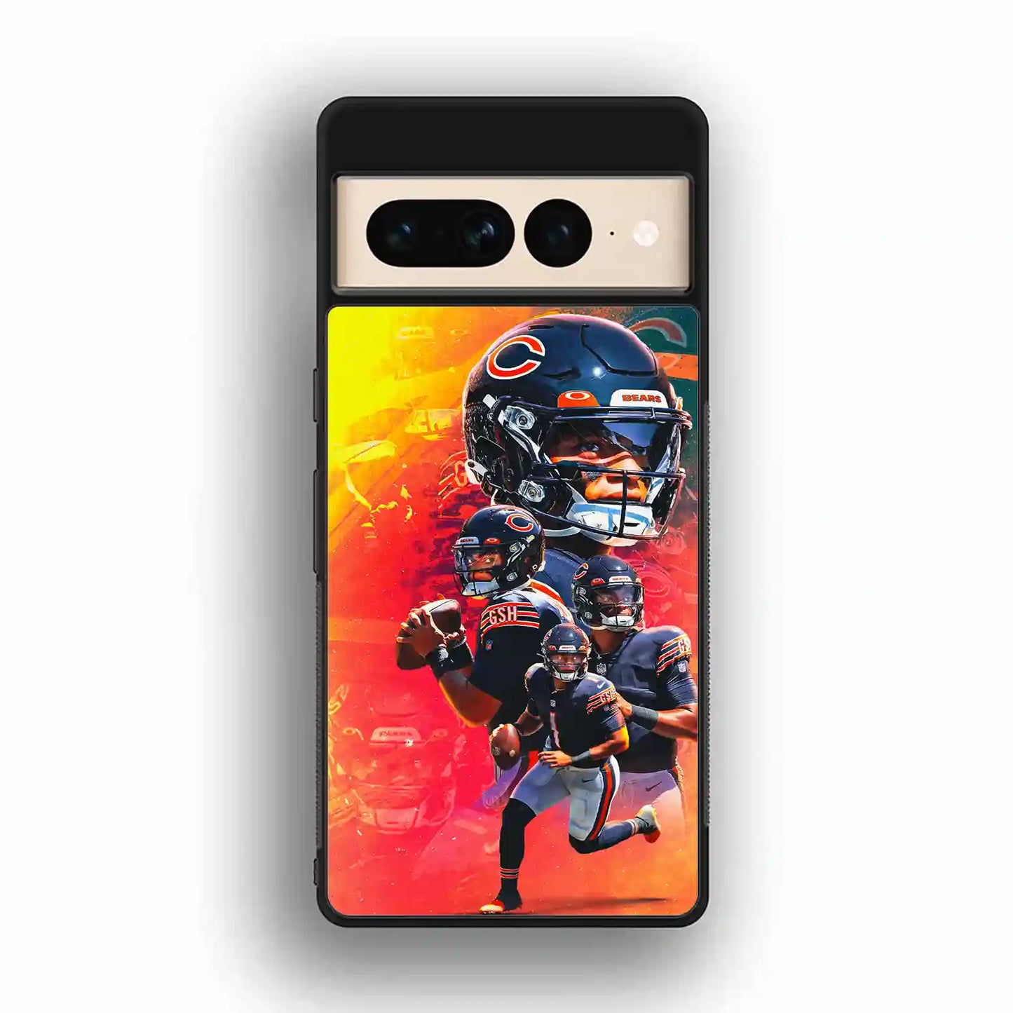 Justin Fields Football American Google Pixel 7 Pro Case