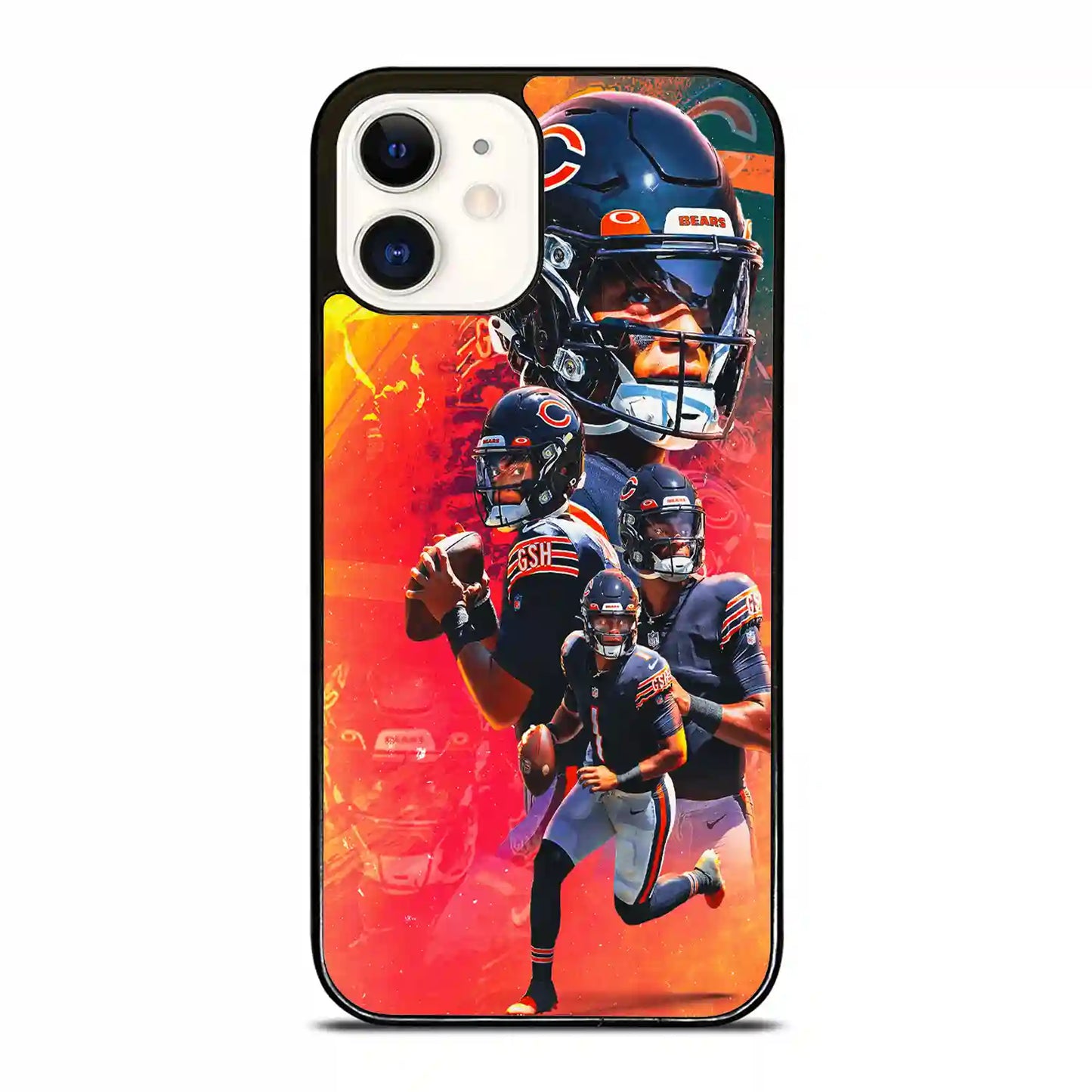 Justin Fields Football American iPhone 12 Case