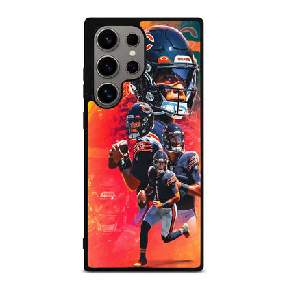 Justin Fields Football American Samsung Galaxy S24 Ultra Case