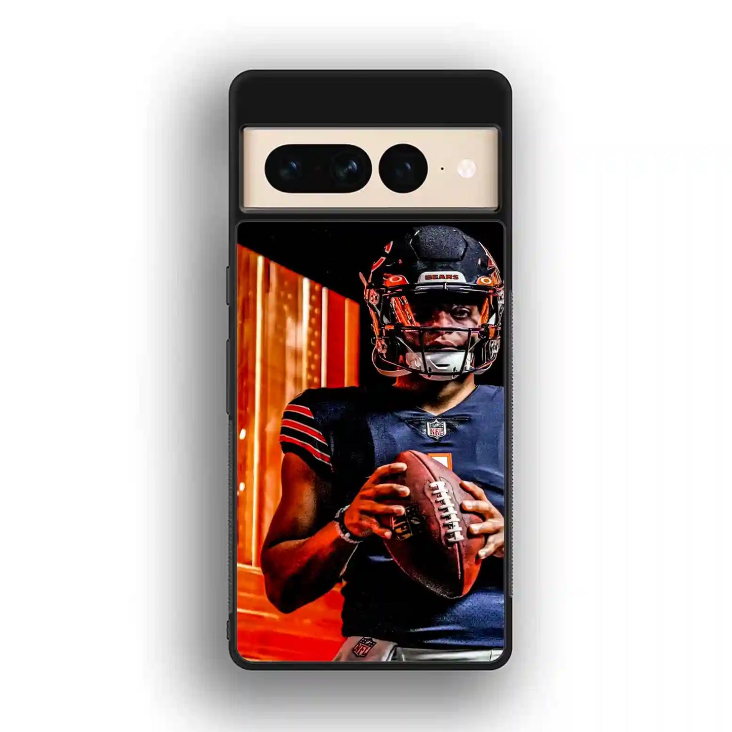 Justin Fields Football Google Pixel 7 Pro Case