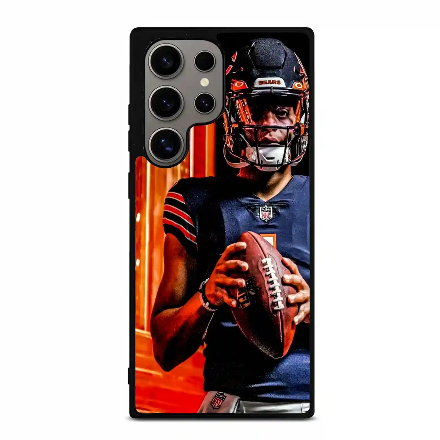 Justin Fields Football Samsung Galaxy S24 Ultra Case