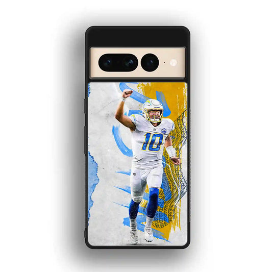 Justin Herbert Chargers Google Pixel 7 Pro Case