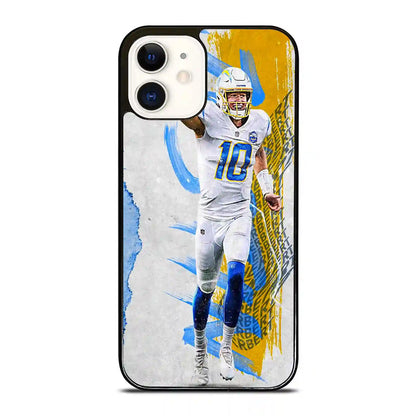 Justin Herbert Chargers iPhone 12 Case