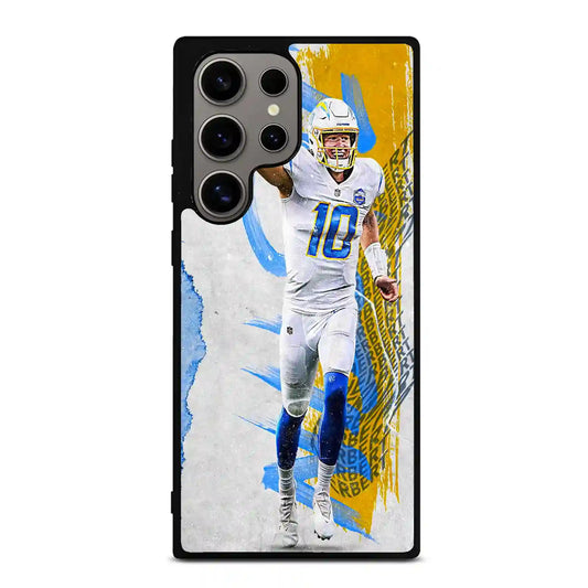 Justin Herbert Chargers Samsung Galaxy S24 Ultra Case