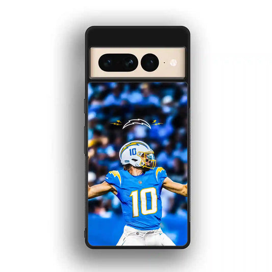 Justin Herbert Vintage Google Pixel 7 Pro Case