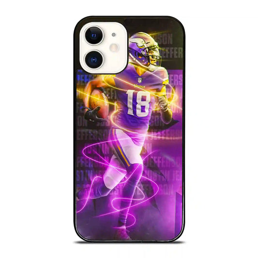 Justin Jefferson Colorfull iPhone 12 Case