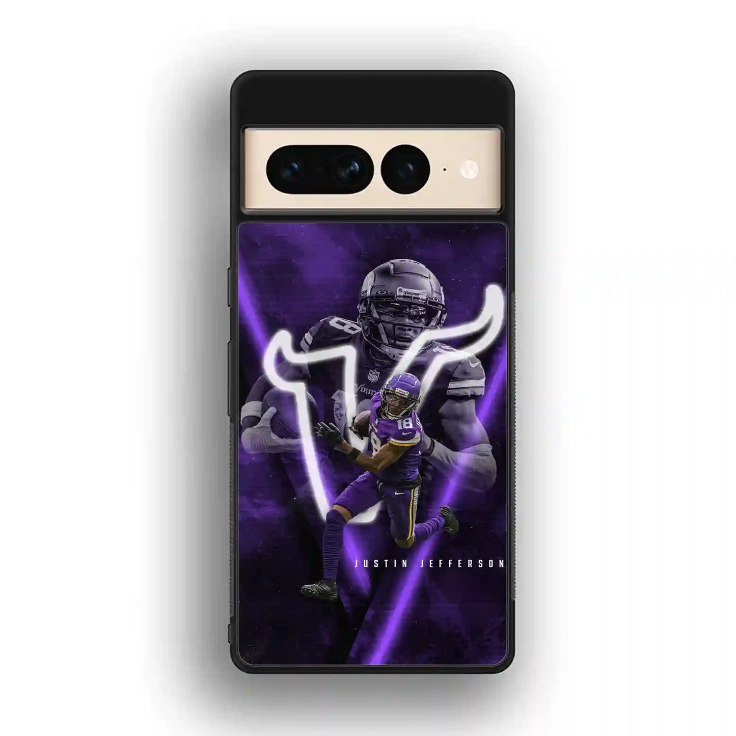 Justin Jefferson Vikings Google Pixel 7 Pro Case