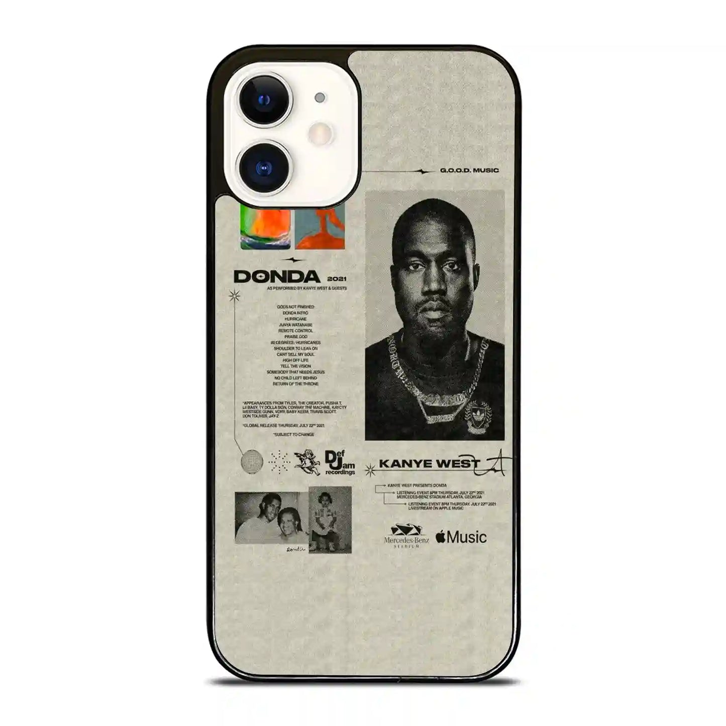 Kanye West New Arrival iPhone 12 Case