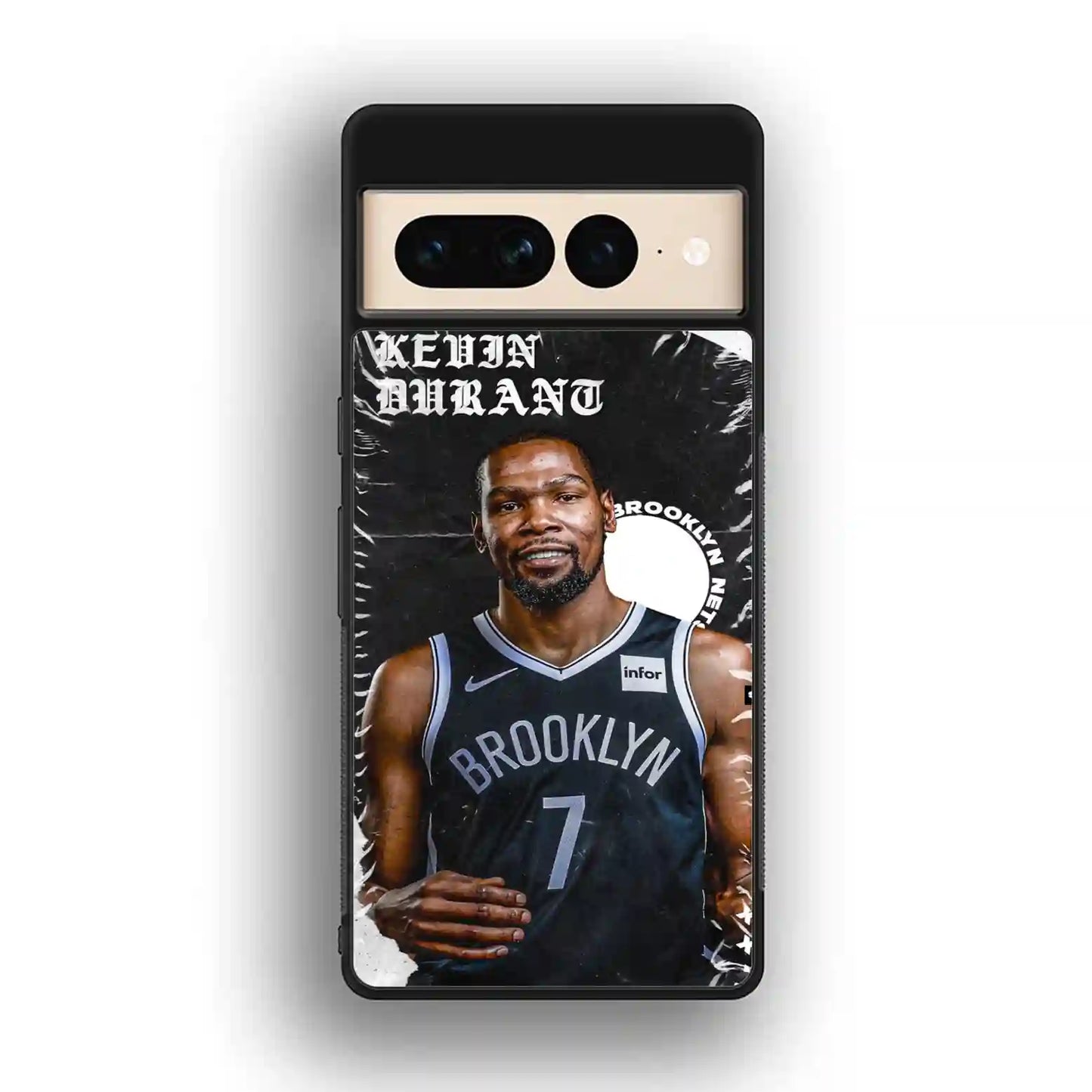 Kevint Durant Brooklyn Nets Google Pixel 7 Pro Case