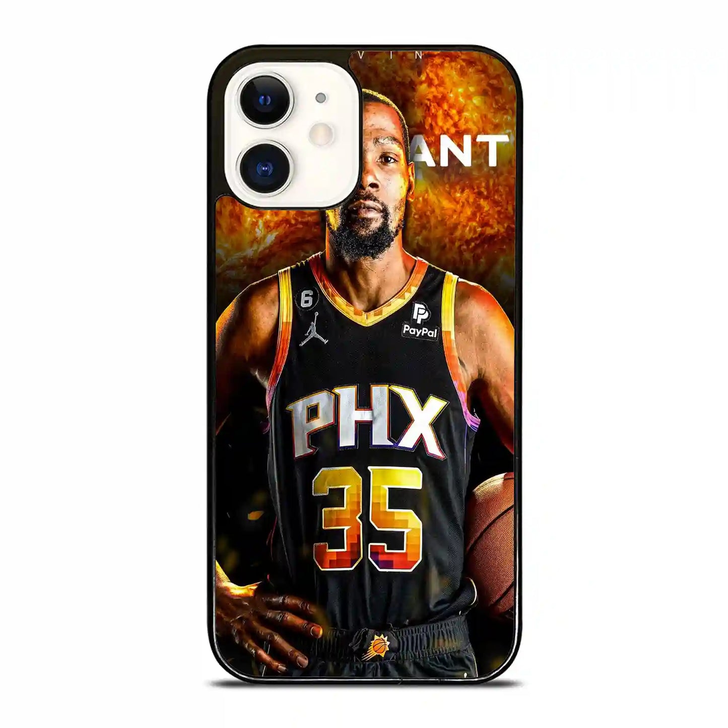 Kevint Durant Suns Phoenix iPhone 12 Case