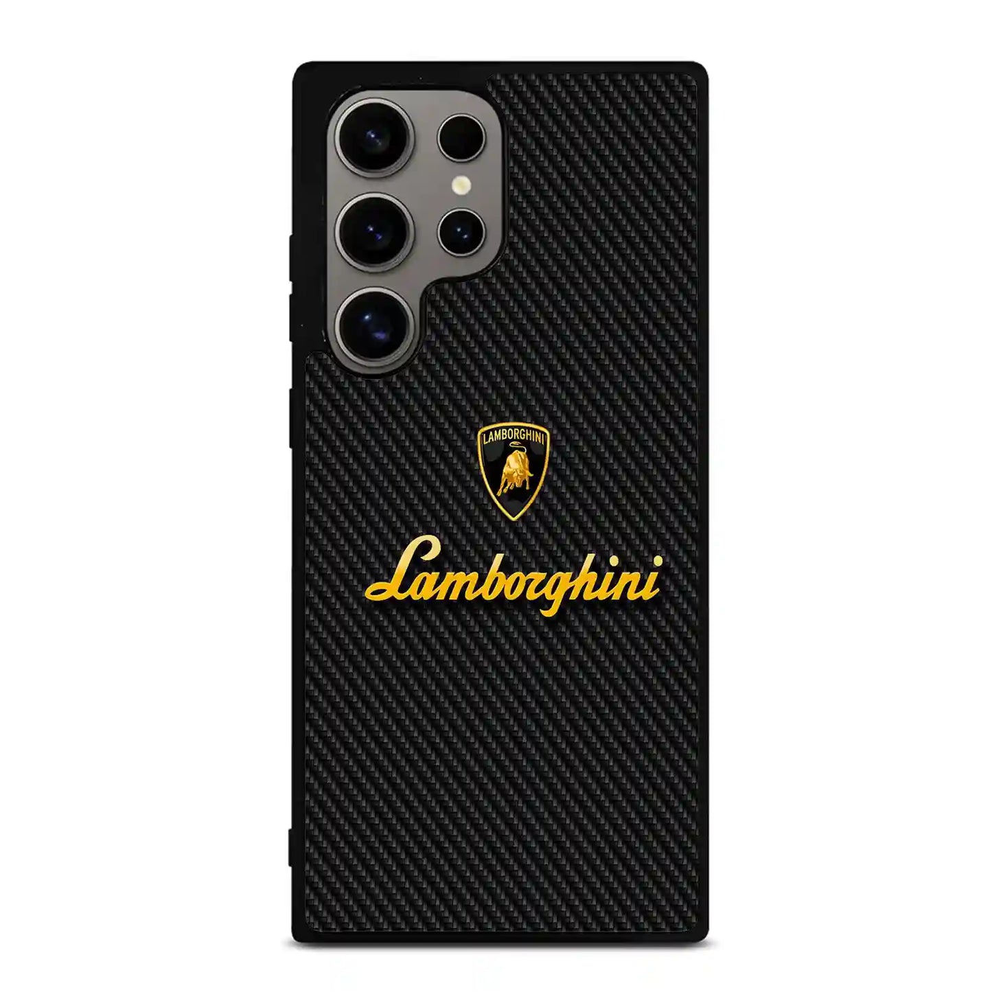 Lambhorgini Black Cute Samsung Galaxy S24 Ultra Case