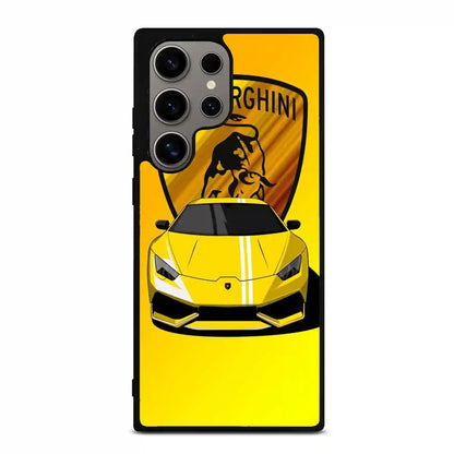 Lambhorgini Yellow Color Samsung Galaxy S24 Ultra Case