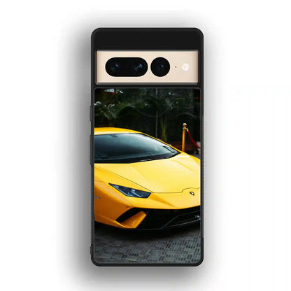 Lambhorgini Yellow Cool Google Pixel 7 Pro Case