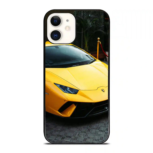 Lambhorgini Yellow Cool iPhone 12 Case