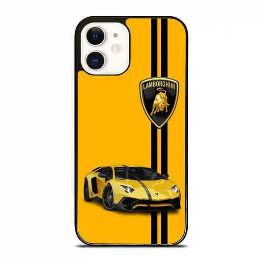 Lambhorgini Yellow iPhone 12 Case