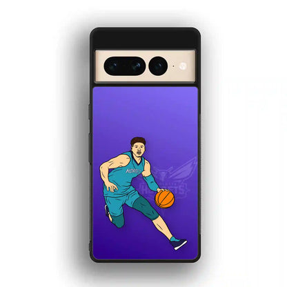 Lamelo Ball Cartoon Google Pixel 7 Pro Case