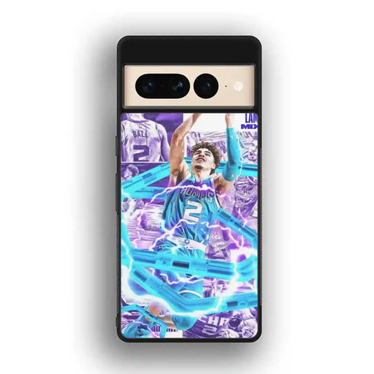 Lamelo Ball Charlotte Hornets Google Pixel 7 Pro Case