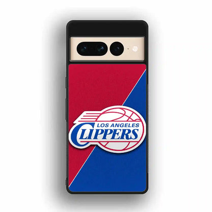 Los Angeles Clippers Colorful Google Pixel 7 Pro Case