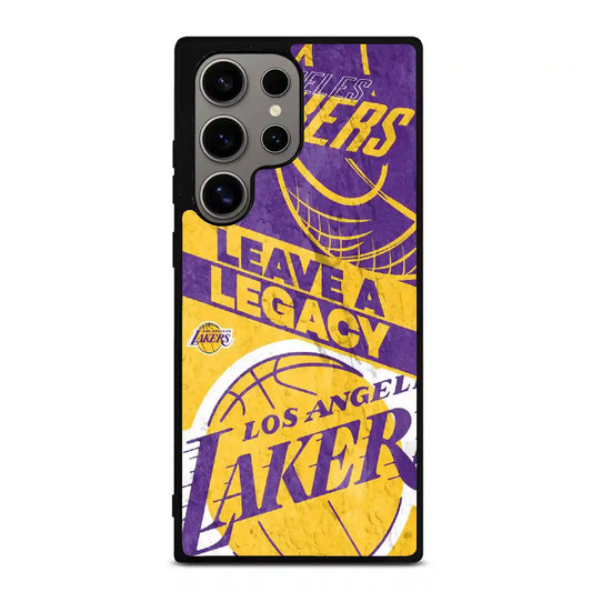 Los Angeles Lakers Personalized Samsung Galaxy S24 Ultra Case