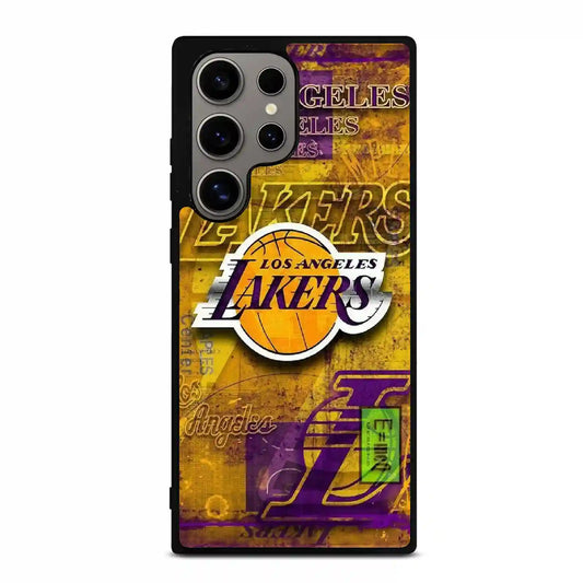 Los Angeles Lakers Retrocolorful Samsung Galaxy S24 Ultra Case