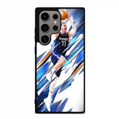 Luka Doncic Basketball Samsung Galaxy S24 Ultra Case