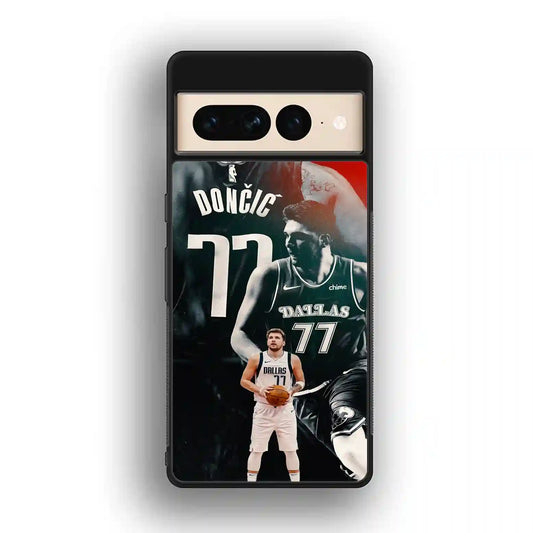 Luka Doncic Dallas Mavericks Google Pixel 7 Pro Case